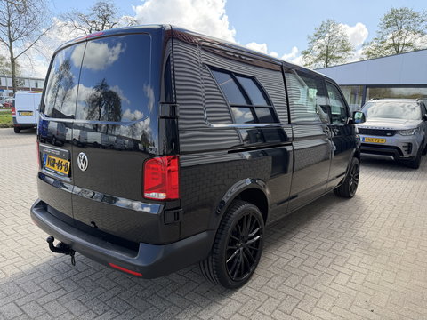 Volkswagen Transporter 2.0 TDI 150pk L2H1 30 DC 5 persoons Comfortline / vaste prijs rijklaar € 27.950 ex btw / / lease vanaf € / zwart metallic / nieuwe 20 inch velgen + banden / euro 6