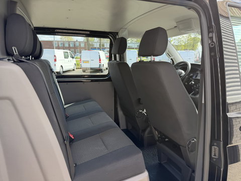 Volkswagen Transporter 2.0 TDI 150pk L2H1 30 DC 5 persoons Comfortline / vaste prijs rijklaar € 27.950 ex btw / / lease vanaf € / zwart metallic / nieuwe 20 inch velgen + banden / euro 6