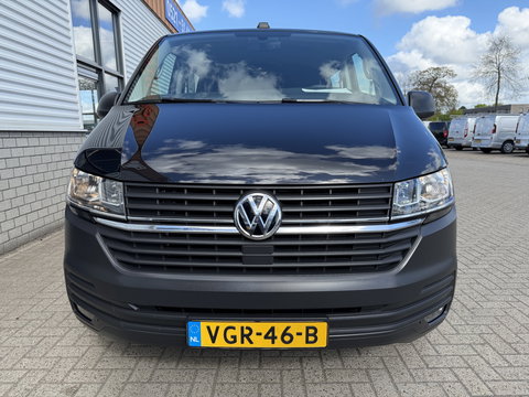 Volkswagen Transporter 2.0 TDI 150pk L2H1 30 DC 5 persoons Comfortline / vaste prijs rijklaar € 27.950 ex btw / / lease vanaf € / zwart metallic / nieuwe 20 inch velgen + banden / euro 6