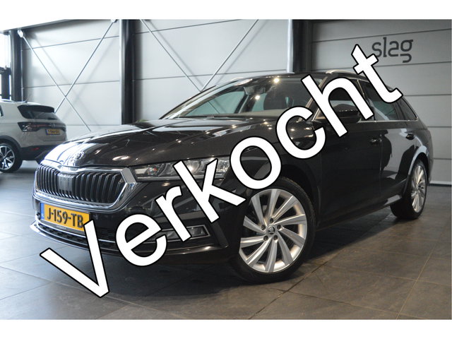 Škoda Octavia - Combi 2.0 TDI Style navi keyless camera trekhaak 18 inch !!