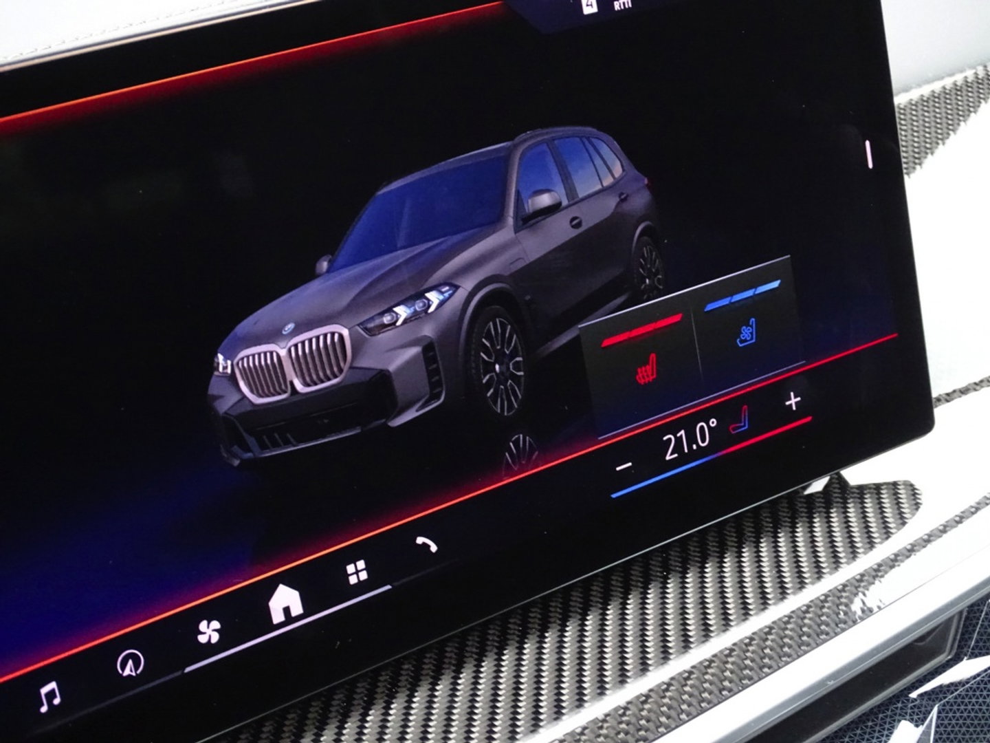 BMW X5 50e 490PK X-Drive M- Individual / Frozen Grey / Carbon