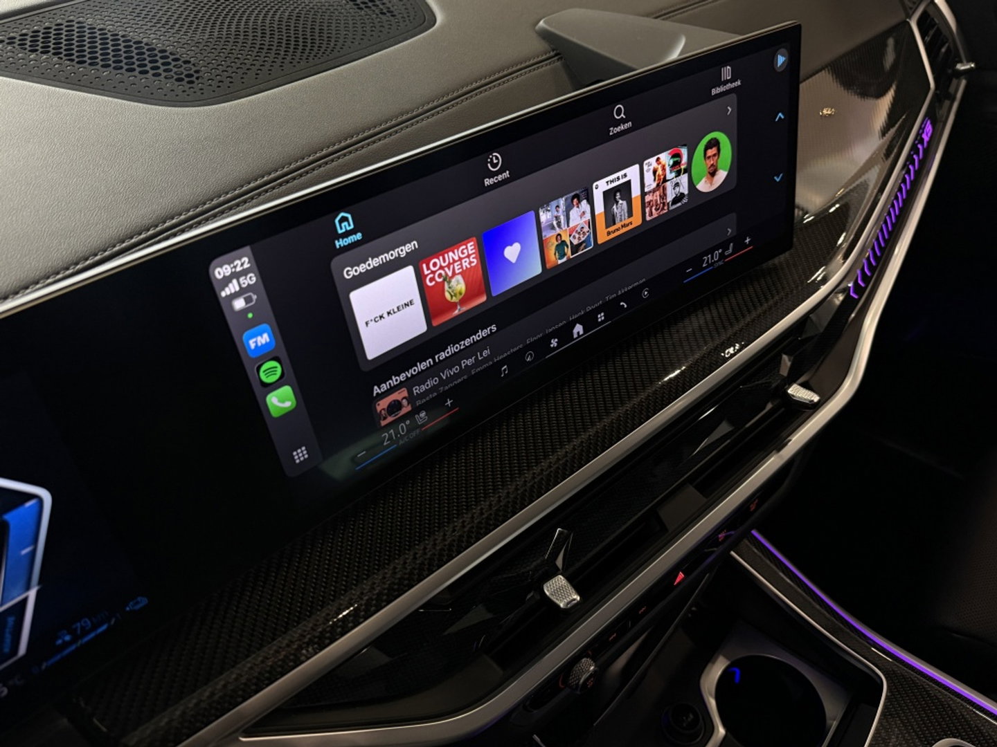 BMW X5 50e 490PK X-Drive M- Individual / Frozen Grey / Carbon