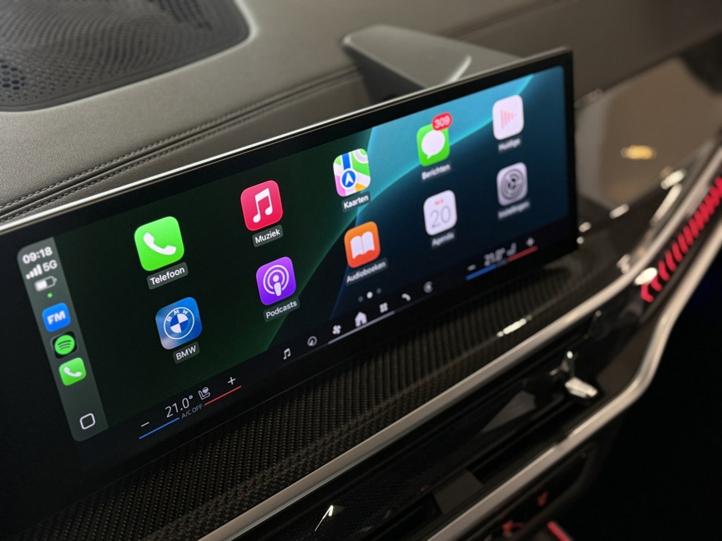 BMW X5 50e 490PK X-Drive M- Individual / Frozen Grey / Carbon