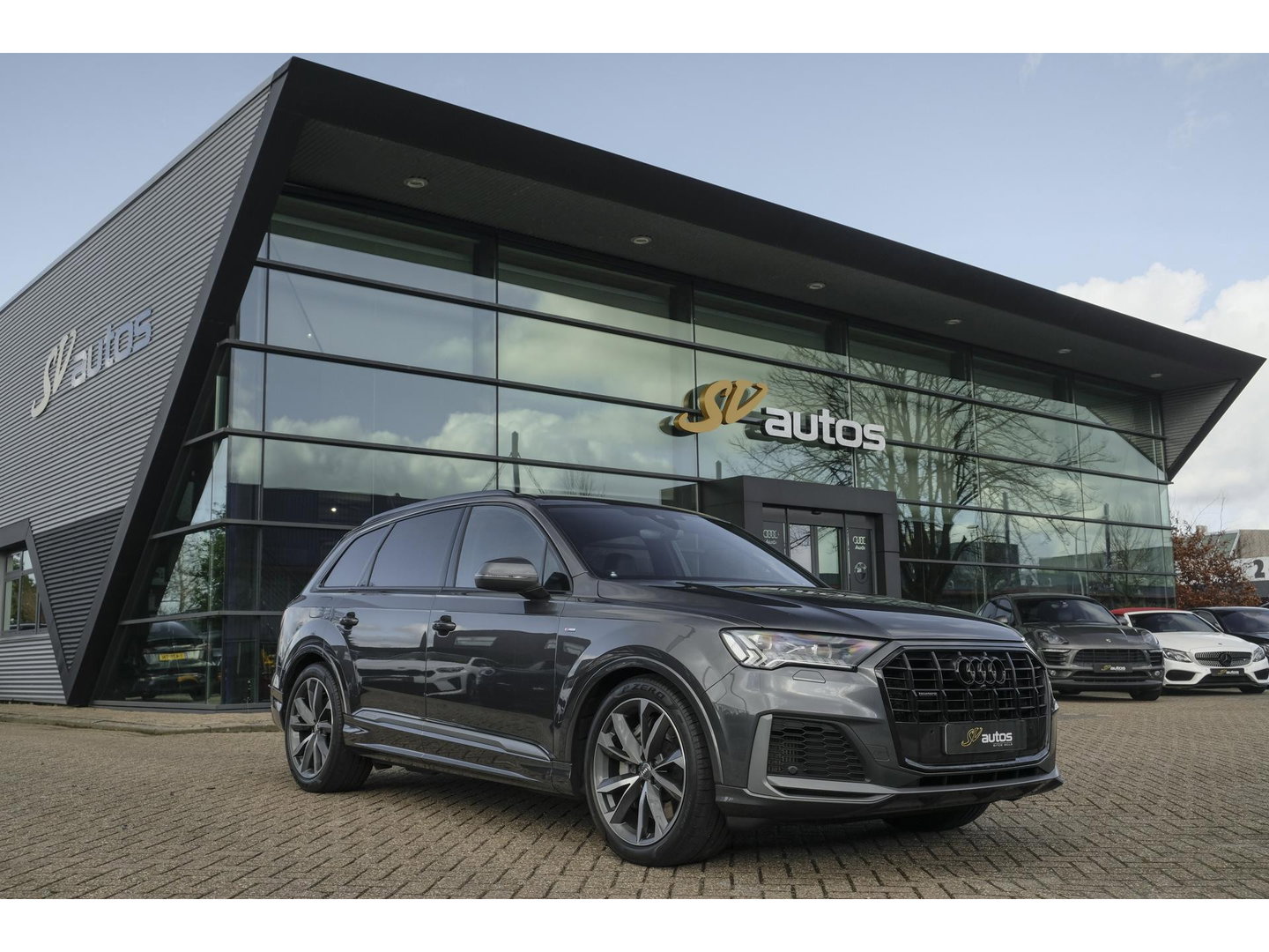 Audi Q7 55 TFSIe 381pk Quattro S-line *BTW* RS-stoelen B&O Advanced *SOH 89%* Trekhaak Massage Stoelkoeling Head-up