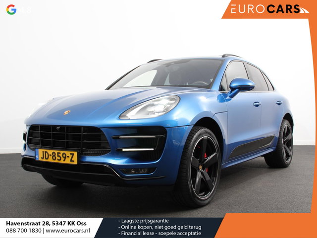 Porsche Macan - 3.6 Turbo 400pk Automaat Full options! Panorama dak Luchtvering Sportuitlaat Burmester High end sound Stoelverwarming en ventilatie Leder Camera Navigatie Led 21"LMV