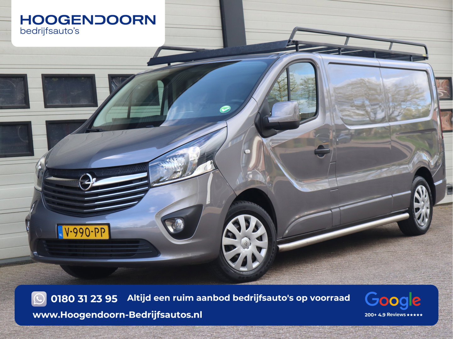 Opel Vivaro 1.6 CDTI 122pk Euro 6 - L2 Lang - Trekhaak - Airco - Navi