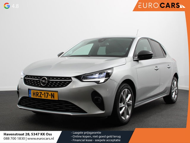 Opel Corsa - 1.2 100pk Automaat Elegance Navigatie Apple Carplay/Android Auto Camera Airco Parkeer sensoren V+A Lichtmetalen Velgen Cruise Control Digitale Cockpit Extra Getint Glas