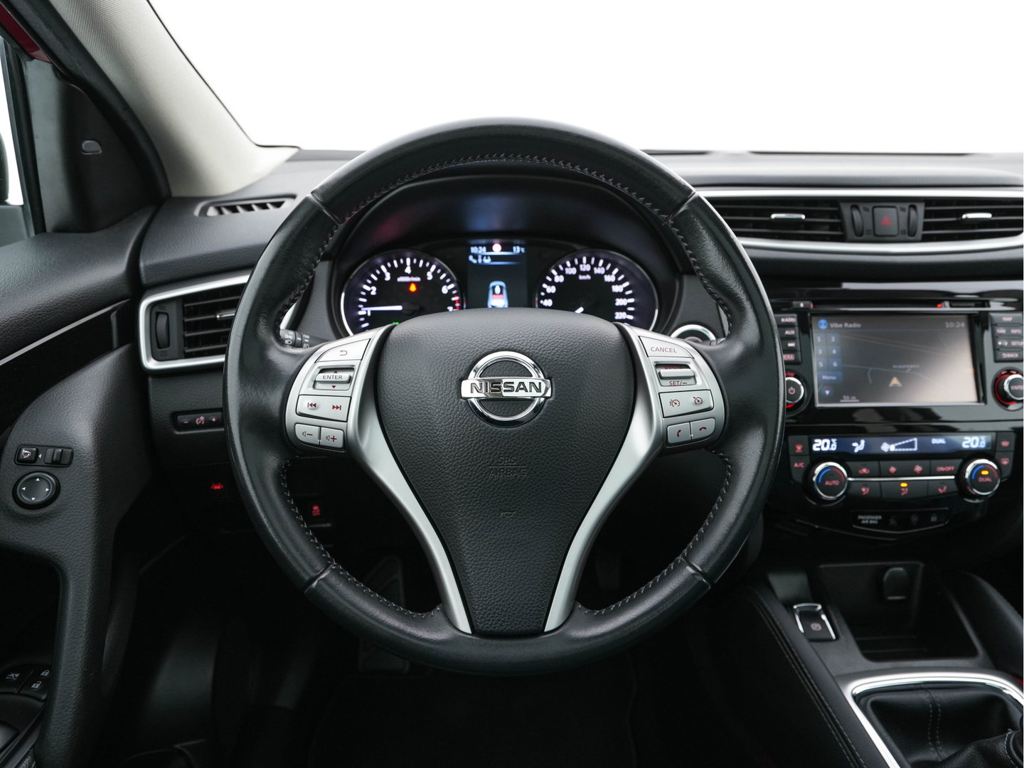 Nissan QASHQAI 1.2 Tekna *PANO | FULL-LEATHER | TOP-VIEW | BLIND-SPOT | NAVI-FULLMAP | HEATED-COMFORTSEATS | KEYLESS | DAB+ | PRIVACY-GLASS | 19''ALU*