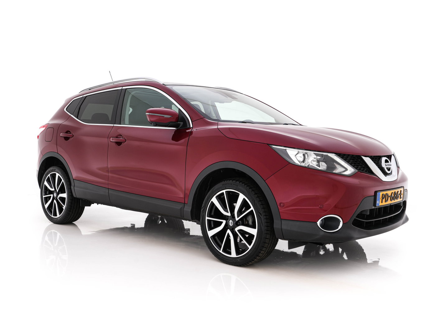 Nissan QASHQAI 1.2 Tekna *PANO | FULL-LEATHER | TOP-VIEW | BLIND-SPOT | NAVI-FULLMAP | HEATED-COMFORTSEATS | KEYLESS | DAB+ | PRIVACY-GLASS | 19''ALU*