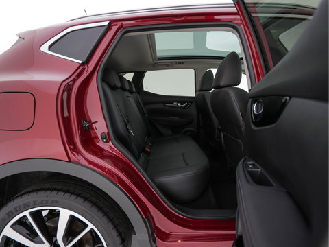 Nissan QASHQAI 1.2 Tekna *PANO | FULL-LEATHER | TOP-VIEW | BLIND-SPOT | NAVI-FULLMAP | HEATED-COMFORTSEATS | KEYLESS | DAB+ | PRIVACY-GLASS | 19''ALU*