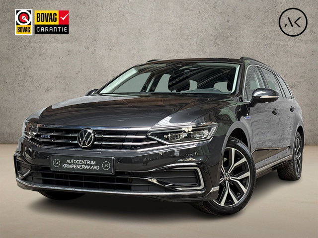 Volkswagen Passat - Variant 1.4 TSI PHEV GTE 218Pk Automaat (APPLE CARPLAY, GROOT NAVI, CLIMATE, CAMERA, KEYLESS, SPORTSTOELEN, GETINT GLAS, ELEK ACHTERKLEP, PARKEERSENSOREN, NIEUWSTAAT)