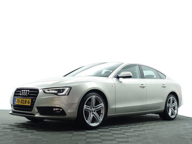 Audi A5 - Sportback 1.8 TFSI 170Pk S-Line Aut- Xenon Led, Navigatie, Cruise, Clima, Park Assist, Carbon Pakket