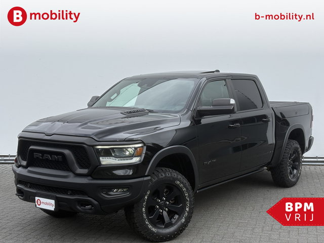 Dodge Ram 1500 - 5.7 V8 HEMI 4x4 LPG Crew Cab REBEL Longhorn Panoramadak | Trekhaak | RAM BOX | Leer | Apple CarPlay | Camera