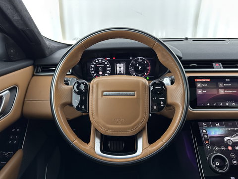 Land Rover Range Rover Velar 2.0 I4 AWD R-Dynamic HSE (INCL.BTW) Aut. *PANO | LEATHER | MATRIX-LED | MEMORY-PACK | BLINDSPOT | MERIDIAN-SURROUND | DIGI-COCKPIT | CAMERA | KEYLESS | HEATED-COMFORTSEATS | PRIVACYGLASS | SHIFTPADDLES | 22''ALU*