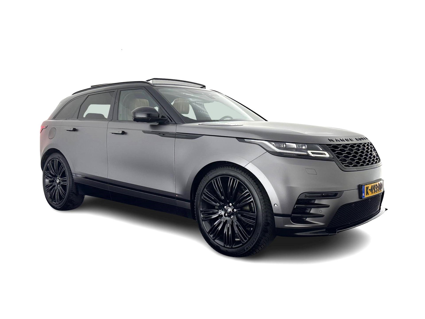 Land Rover Range Rover Velar 2.0 I4 AWD R-Dynamic HSE (INCL.BTW) Aut. *PANO | LEATHER | MATRIX-LED | MEMORY-PACK | BLINDSPOT | MERIDIAN-SURROUND | DIGI-COCKPIT | CAMERA | KEYLESS | HEATED-COMFORTSEATS | PRIVACYGLASS | SHIFTPADDLES | 22''ALU*