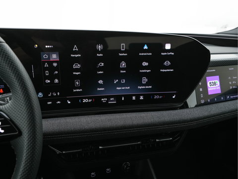 Audi A6 Avant e-tron S edition 83 kWh [ 3-Fase ] (INCL.BTW) *MATRIX-LED | LEATHER-FABRIC | ADAPTIVE-CRUISE | TOP-VIEW | BLINDSPOT | KEYLESS | MEMORY-PACK | WIDESCREEN-COCKPIT | PRIVACY-GLASS | SHIT-PADDLES | HEATED-SPORTSEATS | 21''ALU | TO