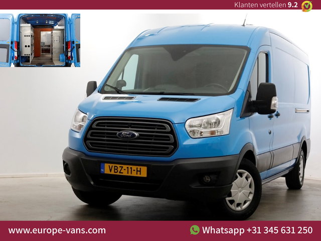 Ford Transit - 350 2.0 TDCI 130pk E6 L3H2 Trend Airco/Camera/2x Schuifdeur 10-2019