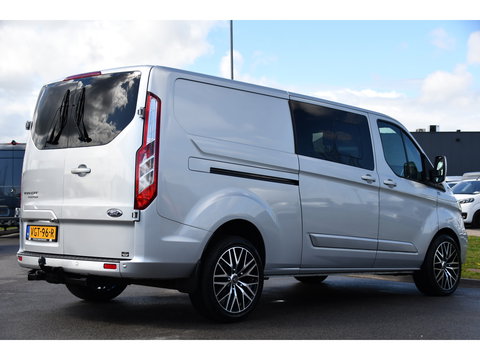 Ford Transit Custom 300 2.0 TDCI L2H1 Limited DC Adaptieve Cruise, Camera, Xenon, Leder, 170pk, Stoelverwarming, Multimedia, 2 x Schuifdeur, Uniek!