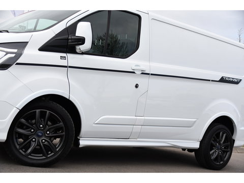 Ford Transit Custom 290 2.0 TDCI L1H1 Sport Camera, Cruise, LED, Leder, Stoelverwarming, 170pk, Automaat, Trekhaak, Voorruit verwarming, Uniek!