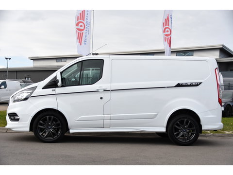 Ford Transit Custom 290 2.0 TDCI L1H1 Sport Camera, Cruise, LED, Leder, Stoelverwarming, 170pk, Automaat, Trekhaak, Voorruit verwarming, Uniek!