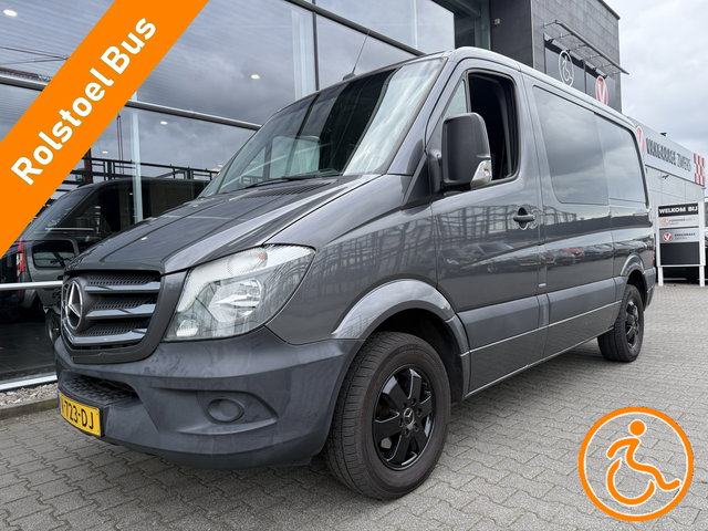 Mercedes-Benz Sprinter - 3+1 Rolstoelbus 211 2.2 CDI 325 HD L1H1 (Keurig nette Sprinter Automaat met lage km.stand!)