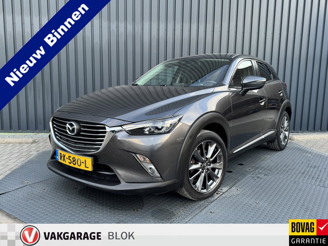 Mazda CX-3 - 2.0 SkyActiv-G 120 GT-Luxury | Camera | Head Up | Stoelgeheugen | Dodehoek sensoren | Prijs Rijklaar!!