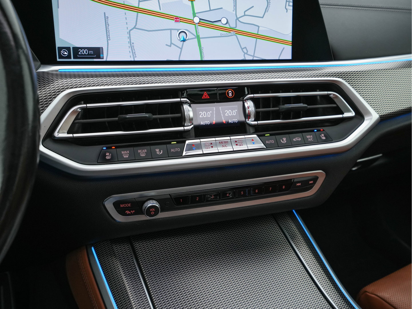 BMW X5 xDrive45e High Executive M-Sportpack (INCL.BTW) Aut. *PANO | HEAD-UP | LASER-LIGHT | LEATHER | ADAPTIVE-CRUISE | TOP-VIEW | BLINDSPOT | MEMORY-PACK | MASSAGE | HIFI-SOUND | HEATED-SPORTSEATS | NAVI-FULLMAP | DIGI-COCKPIT | 22''A