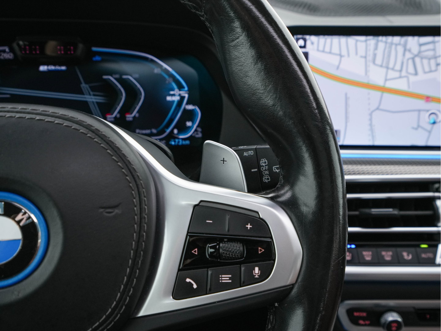 BMW X5 xDrive45e High Executive M-Sportpack (INCL.BTW) Aut. *PANO | HEAD-UP | LASER-LIGHT | LEATHER | ADAPTIVE-CRUISE | TOP-VIEW | BLINDSPOT | MEMORY-PACK | MASSAGE | HIFI-SOUND | HEATED-SPORTSEATS | NAVI-FULLMAP | DIGI-COCKPIT | 22''A