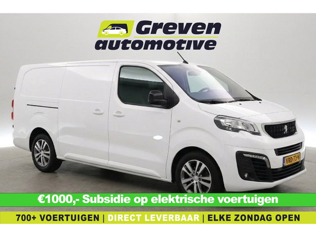 Peugeot e-Expert - Long Asphalt 75 kWh | VERWACHT | Snelladen | Airco | Cruise | 3 Zits | Camera | Carplay | Navi | Trekhaak