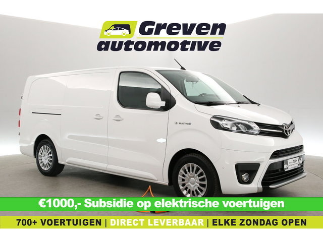 Toyota ProAce - Electric Extra Range L3H1 75 kWh | Snelladen | Airco | Cruise | 3 Zits | Camera | Carplay | Parkeersens.