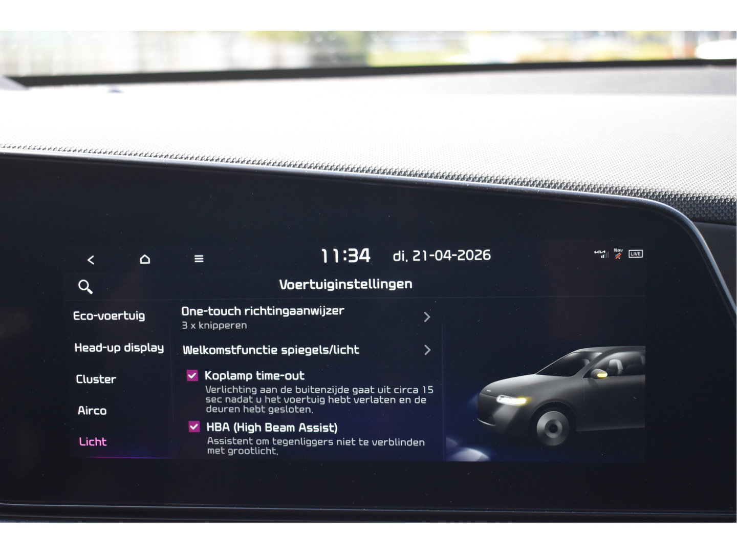 Kia Niro 1.6 GDi Hybrid DynamicPlusLine | NL-Auto | Vol | HUD | Keyless | Open dak | Carplay | Stuurverwarming | Full LE | Trekhaak