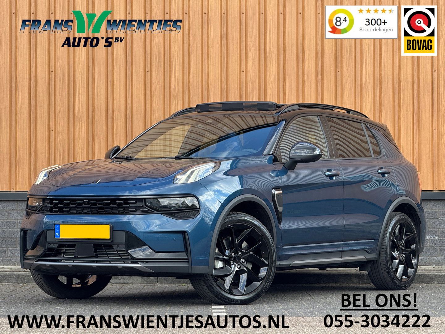 Lynk & Co 01 1.5 | Black Pakket | Panoramadak | Zwarte hemel | Stuurwielverwarming | Trekhaak | Adaptive Cruise Control | Keyless | Elektrische Bestuurdersstoel + Geheugen | Parkeersensoren | Apple Carplay |