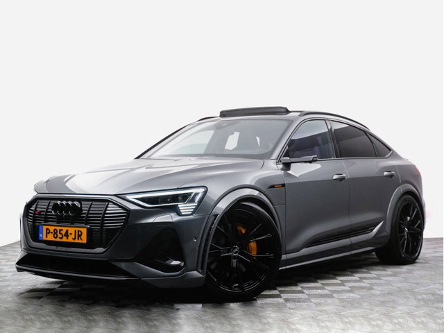Audi e-tron - Sportback S Quattro ABT 95Kwh 504pk SOH 100%, RS Design, Black optic, Bang Olufsen