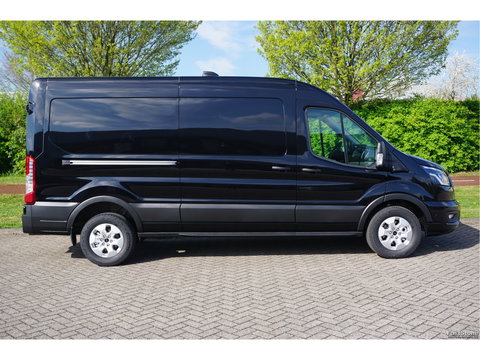 Ford Transit 350L L3H2 Limited AUT-8 165PK BPM VRIJ Navi, Adap. Cruise, 360° Cam, Trekhaak, 2x Schuifdeur!! NR. 303