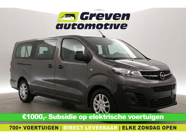 Opel Vivaro-e - L3H1 75 kWh | VERWACHT | 9 Persoons | Elektrisch | Airco | Cruise