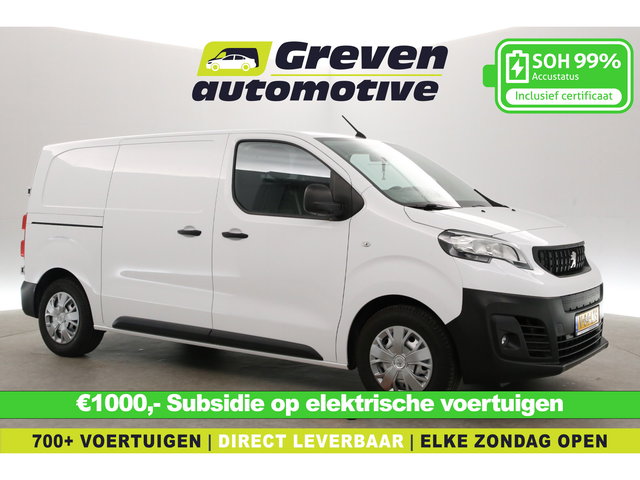 Peugeot e-Expert - L2H1 75 kWh | NIEUW | Snelladen | SOH 99% | Airco | 3 Zits | Cruise | Camera | Carplay | Navi
