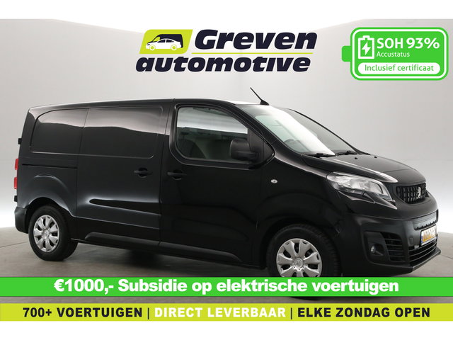 Peugeot e-Expert - L2H1 75 kWh | Snelladen | SOH 93% | Airco | Cruise | Camera | Trekhaak | Carplay | Parkeersens.