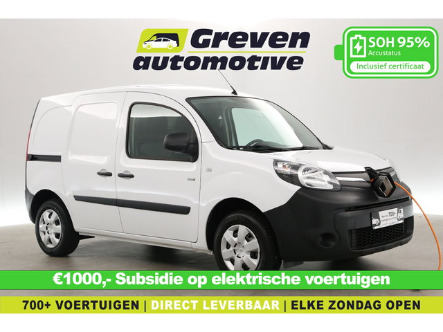 Renault Kangoo Z.E. - Huur Accu | SOH 95% | Airco | Cruise | Camera | Carplay | Parkeersens.
