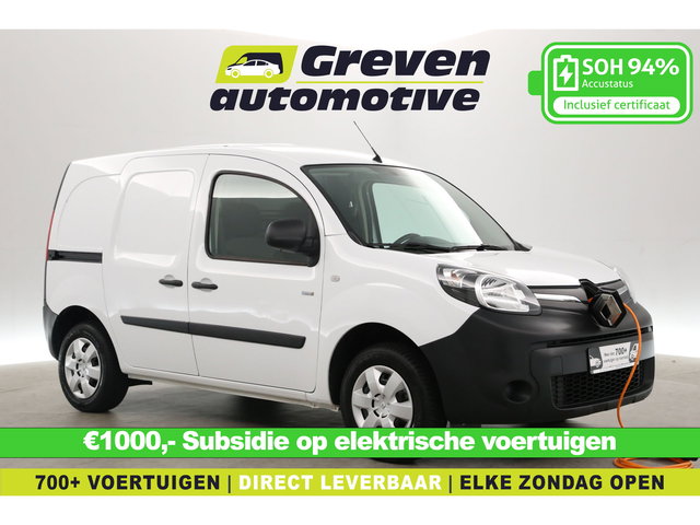 Renault Kangoo Z.E. - 33 kWh | SOH 94% | Huur Accu | Airco | Camera | Cruise | Carplay | Parkeersens.