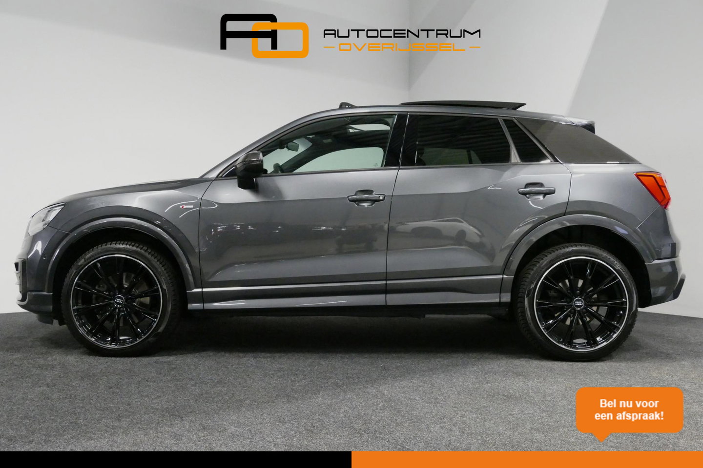 Audi Q2 2.0 TFSI quattro Sport Edition #1 / S line / Panoramadak / Carbon-pakket Audi Exclusive / Apple Carplay - Android Auto / Stoelverwarming / Full LED / Audi Sound System / Keyless / 19'' LMV / Adaptive Cruise Control / Navigatie / PDC / Grootlichtassistent
