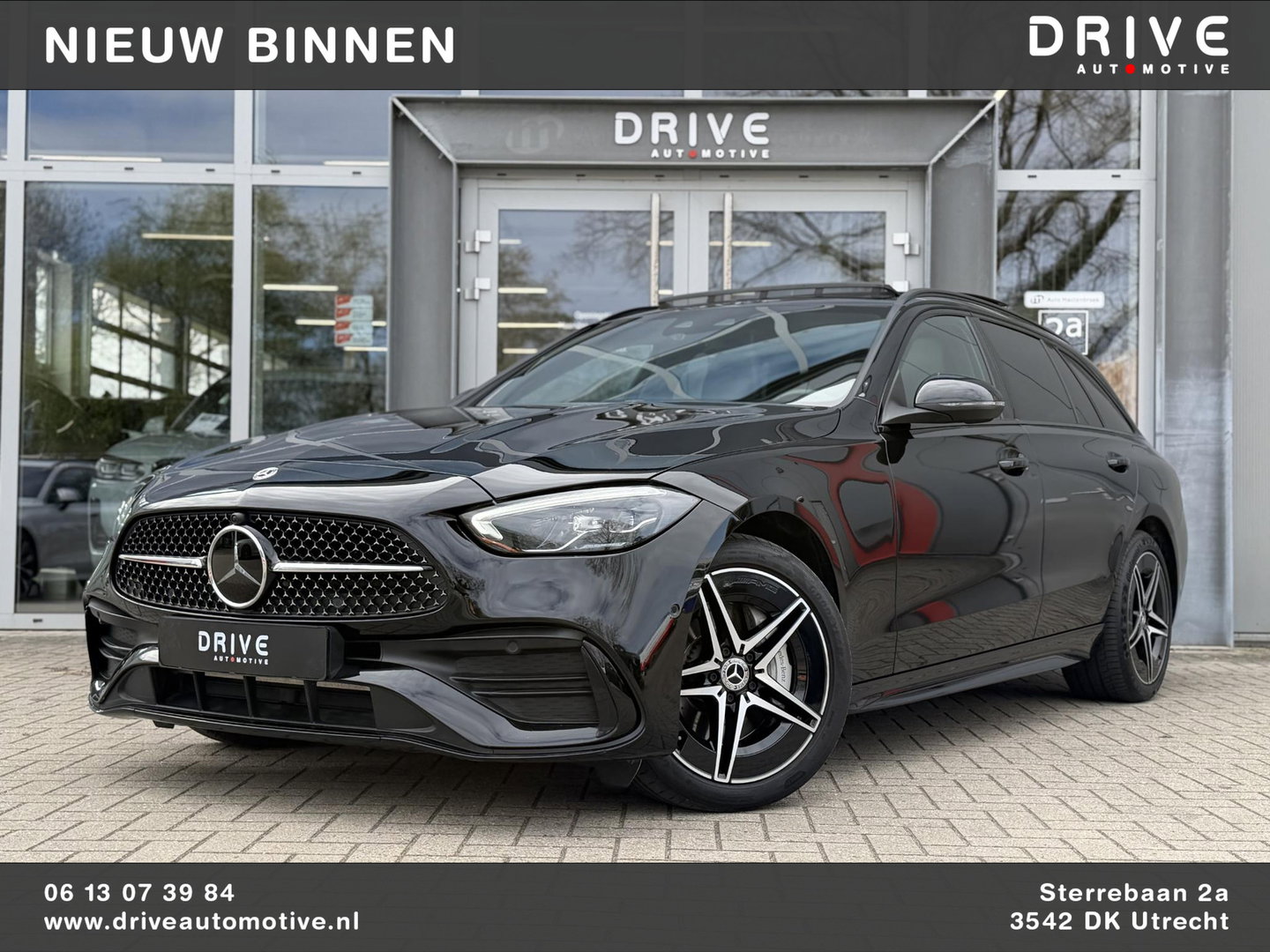 Mercedes-Benz C-Klasse Estate 300 e AMG Line Night|Pano|Leer|Stoelventilatie|Massage|ACC