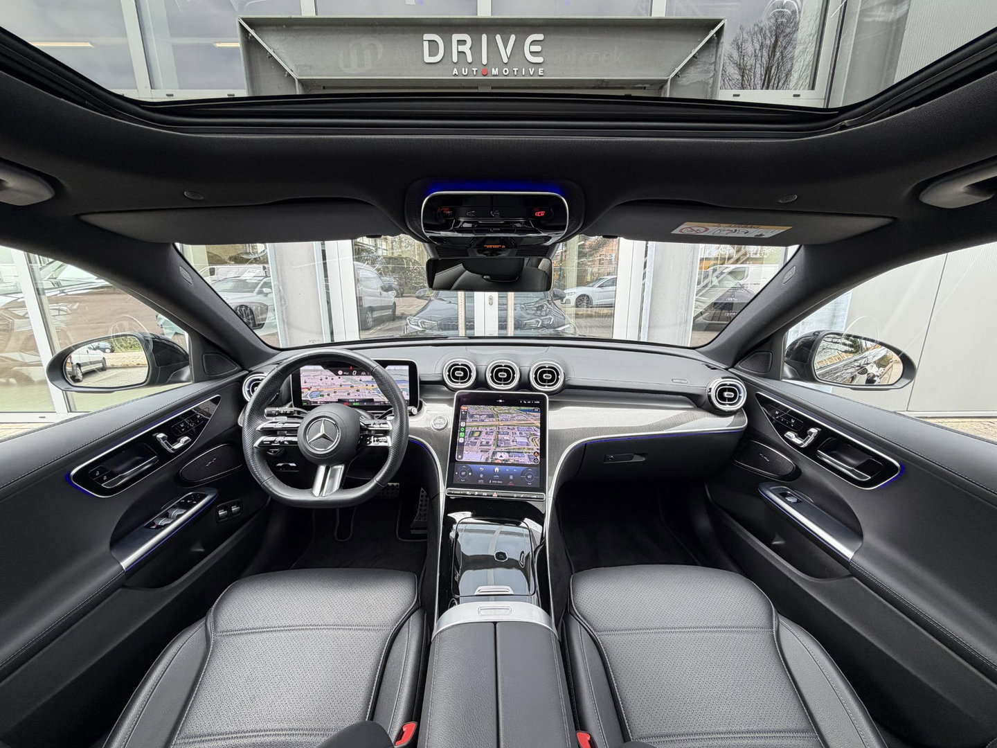 Mercedes-Benz C-Klasse Estate 300 e AMG Line Night|Pano|Leer|Stoelventilatie|Massage|ACC