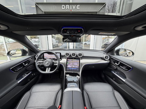 Mercedes-Benz C-Klasse Estate 300 e AMG Line Night|Pano|Leer|Stoelventilatie|Massage|ACC