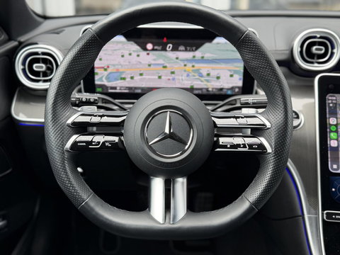 Mercedes-Benz C-Klasse Estate 300 e AMG Line Night|Pano|Leer|Stoelventilatie|Massage|ACC