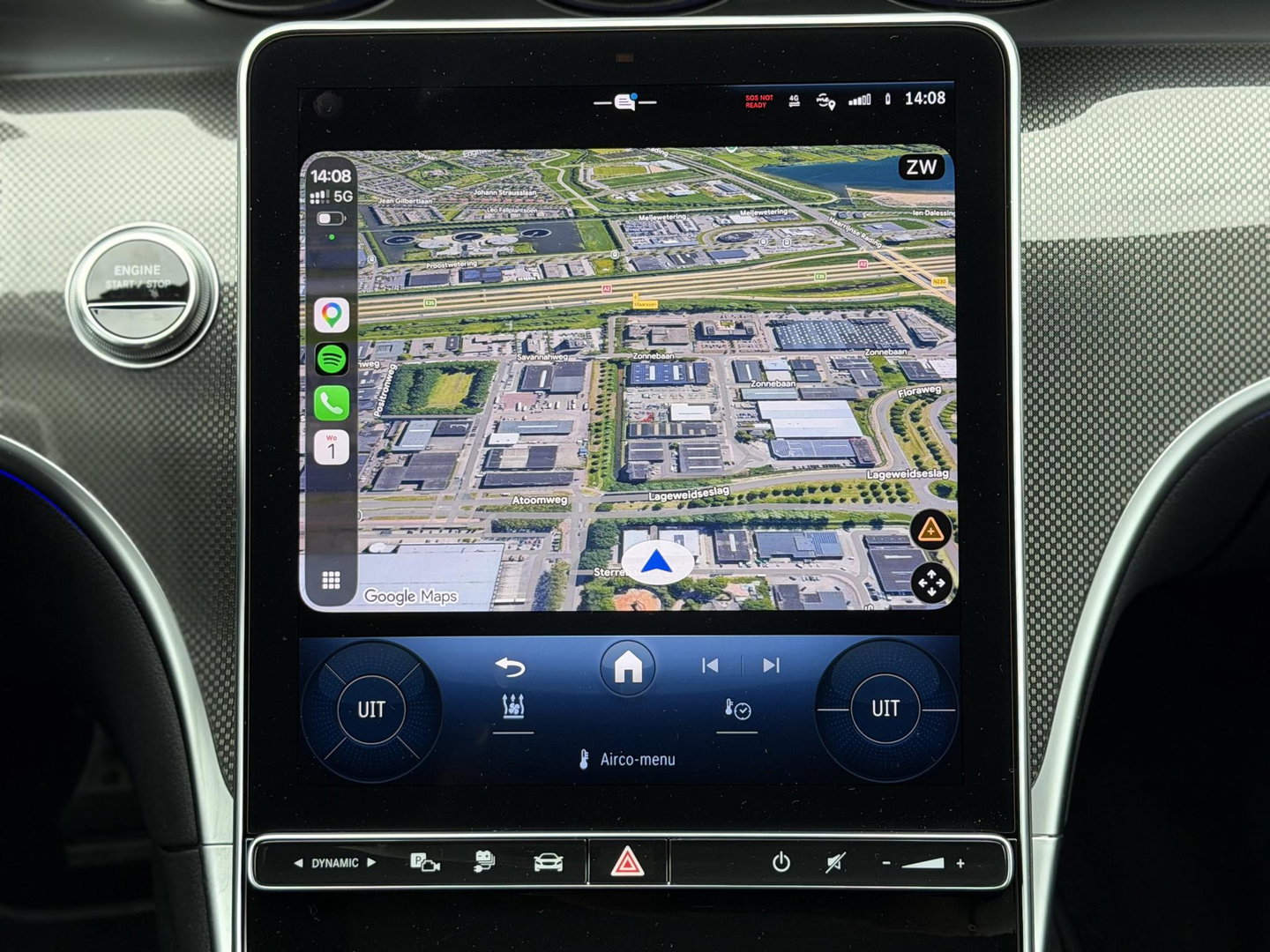 Mercedes-Benz C-Klasse Estate 300 e AMG Line Night|Pano|Leer|Stoelventilatie|Massage|ACC