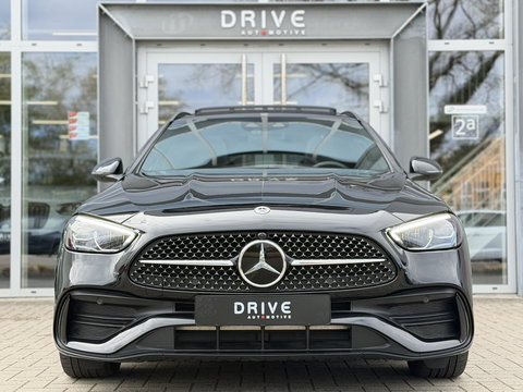Mercedes-Benz C-Klasse Estate 300 e AMG Line Night|Pano|Leer|Stoelventilatie|Massage|ACC