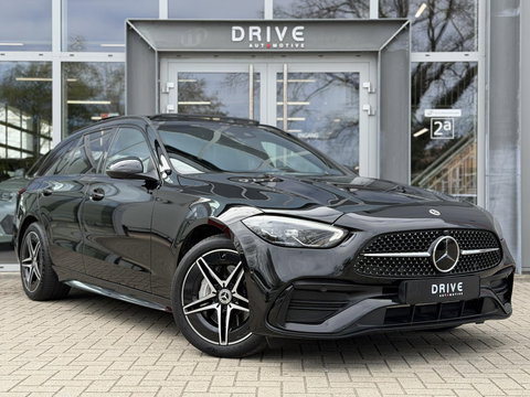 Mercedes-Benz C-Klasse Estate 300 e AMG Line Night|Pano|Leer|Stoelventilatie|Massage|ACC