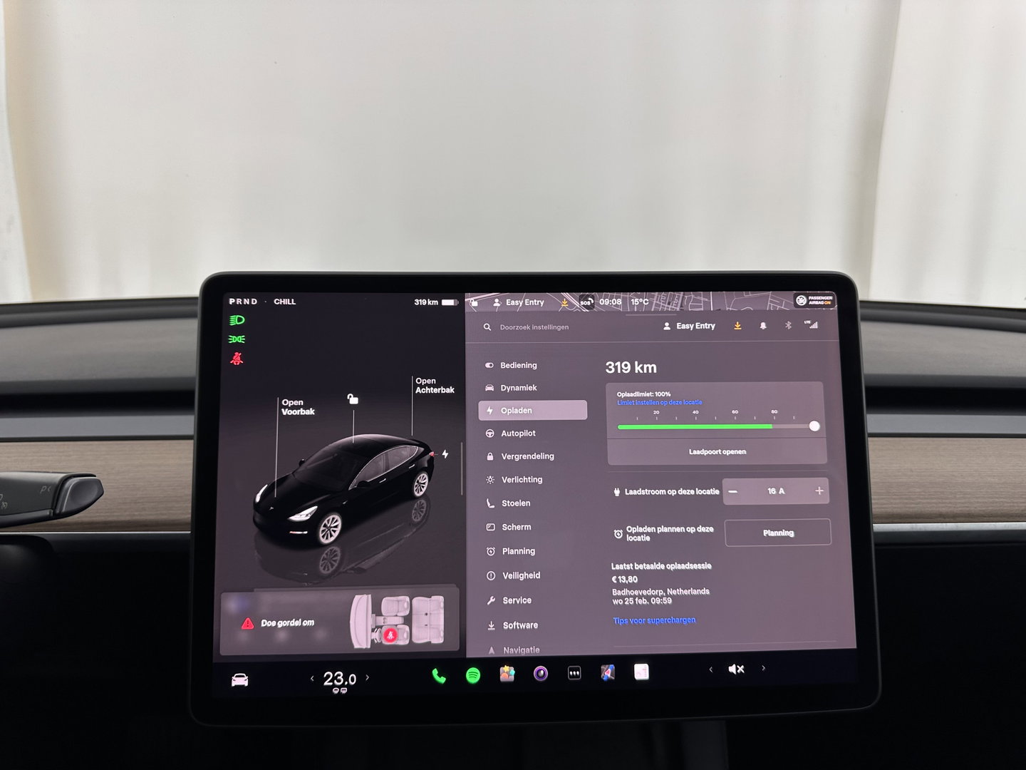 Tesla Model 3 Standard RWD Plus 60 kWh [ 3-Fase ] {SOH-91%} (INCL-BTW) Aut. *PANO | AUTOPILOT | LEATHER | KEYLESS | FULL-LED | MEMORY-PACK | TOPVIEW | DAB | CARPLAY | DIGI-COCKPIT | LANE-ASSIST | COMFORTSEATS | 19"ALU*