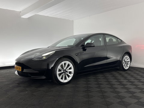 Tesla Model 3 Standard RWD Plus 60 kWh [ 3-Fase ] {SOH-91%} (INCL-BTW) Aut. *PANO | AUTOPILOT | LEATHER | KEYLESS | FULL-LED | MEMORY-PACK | TOPVIEW | DAB | CARPLAY | DIGI-COCKPIT | LANE-ASSIST | COMFORTSEATS | 19"ALU*
