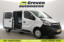Opel Vivaro - 1.6 CDTI L2H1 | DC | 6 Zits | Airco | Cruise | Trekhaak | Navi | Parkeersens.